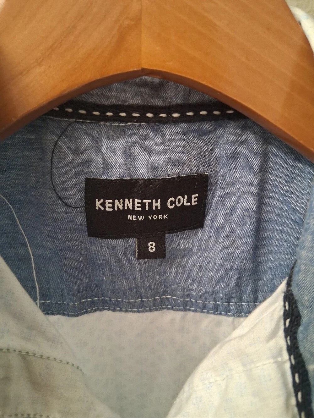 Boys Kenneth Cole Button Down Size 8